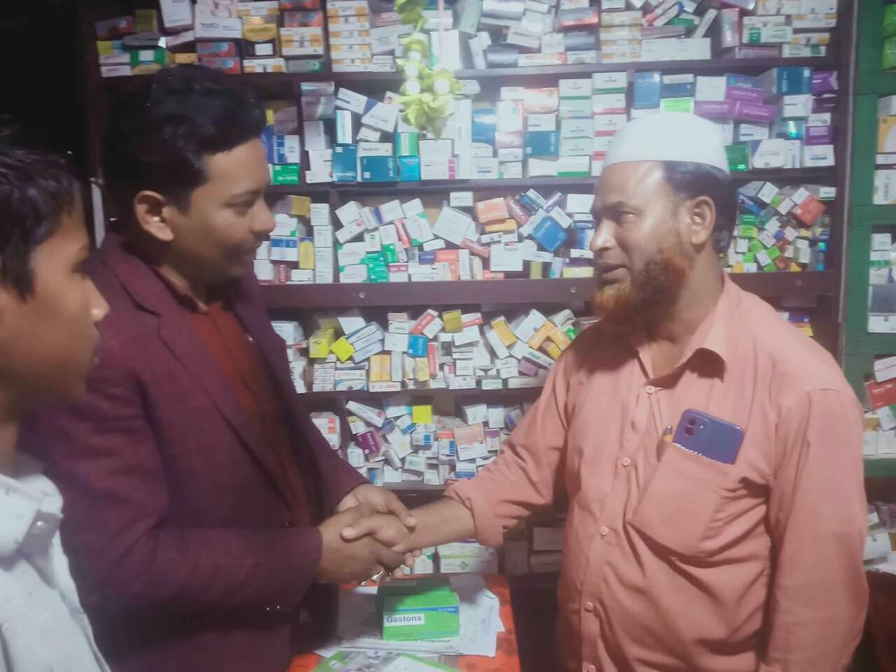 উপজেলা পরিষদ নির্বাচনে ভাইস চেয়ারম্যান প্রার্থী লতিফ মিয়ার গণসংযোগ 