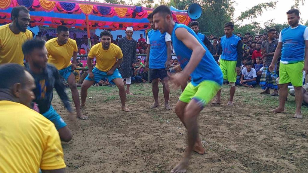 শেরপুরে উৎসবমুখর বঙ্গবন্ধু হা-ডু-ডু টুর্নামেন্টের উদ্বোধন