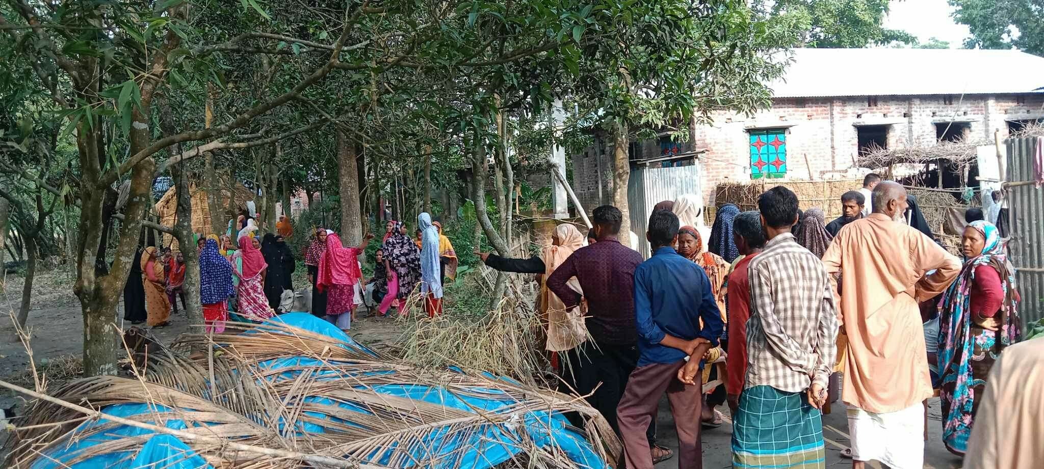 ঠাকুরগাঁও এর পীরগঞ্জে বজ্রপাতে এক নারীর মৃত্যু 