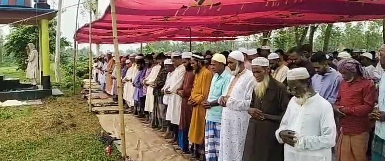 শেরপুর জেলায় আগাম ঈদুল আযহা’র জামাত