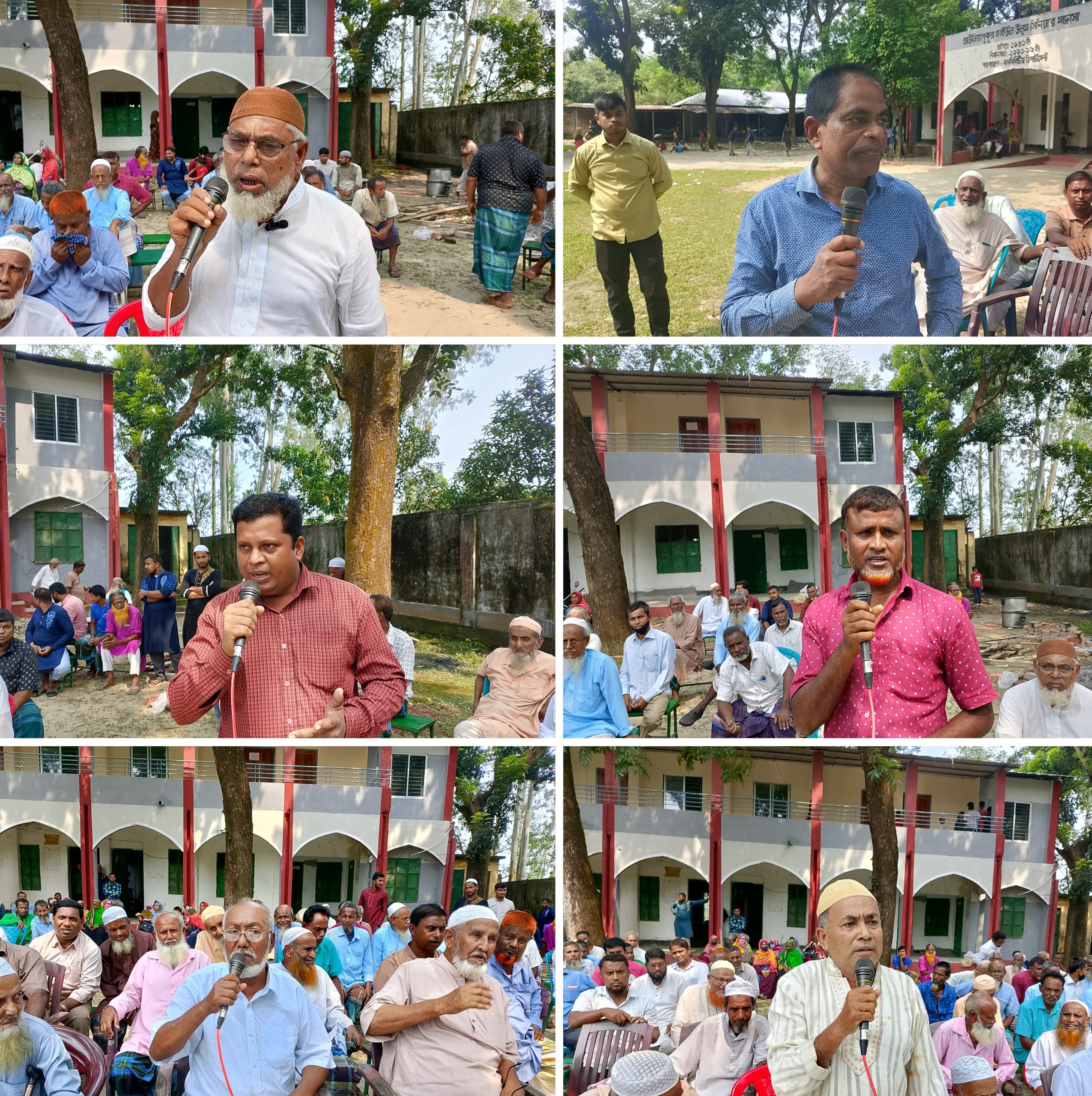 আউলিয়াপুকুর হাইউল উলুম ফাজিল স্নাতক মাদ্রাসায় মতবিনিময় সভা