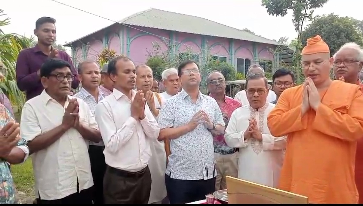 কাহারোলে শ্রী শ্রী বাসন্তী মন্দির উদ্বোধন