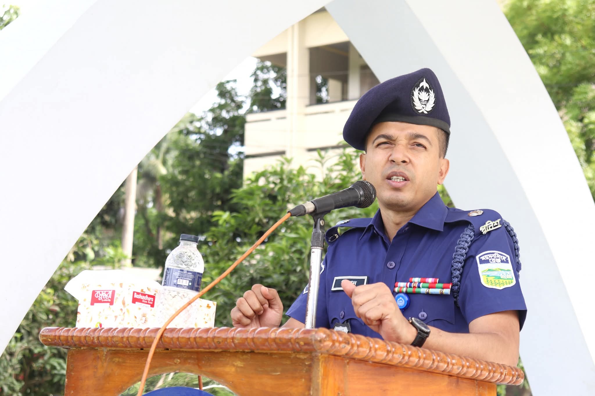 শেরপুর জেলার পুলিশ সদস্যদের মাসিক কিট প্যারেড অনুষ্ঠিত