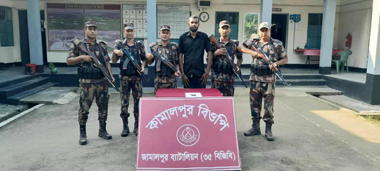 বকশীগঞ্জে বিজিবির অভিযানে ৯৩ পিস ইয়াবাসহ একজন আটক