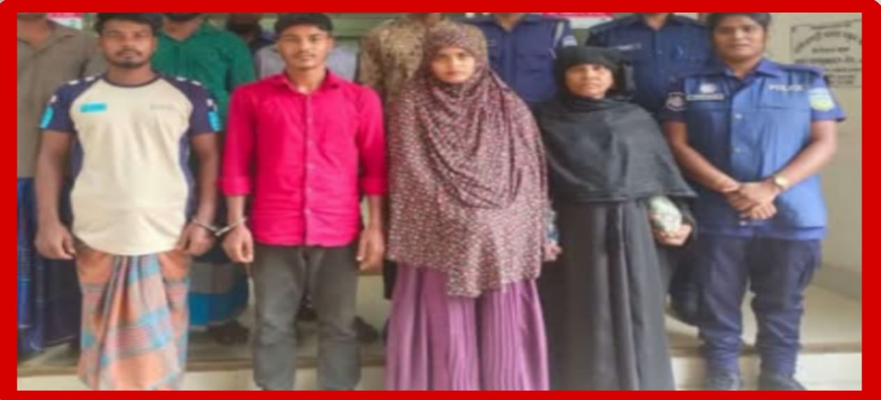 সুদের টাকা পরিশোধ না করায় ইমামের নেতৃত্বে বাড়িঘর ভাঙচুর, গ্রেফতার ৪