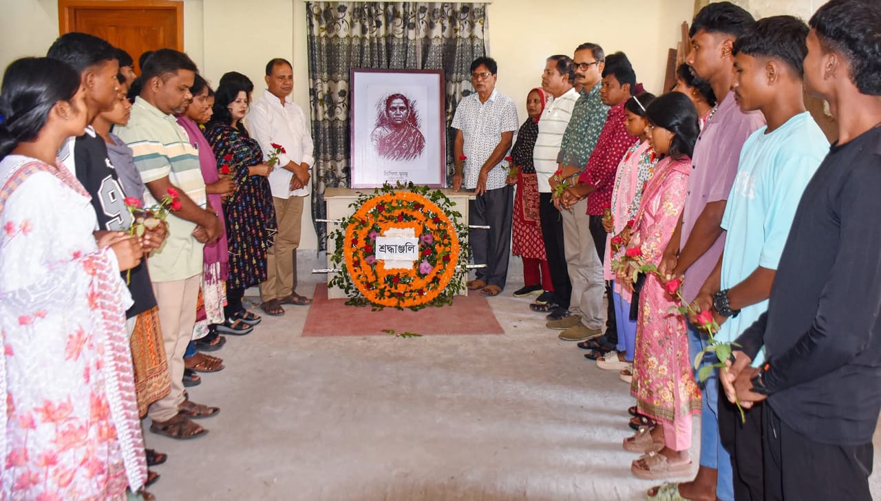 সাঁওতাল নেত্রীর মৃত্যুেতে গাইবান্ধায় শোকসভা অনুষ্ঠিত