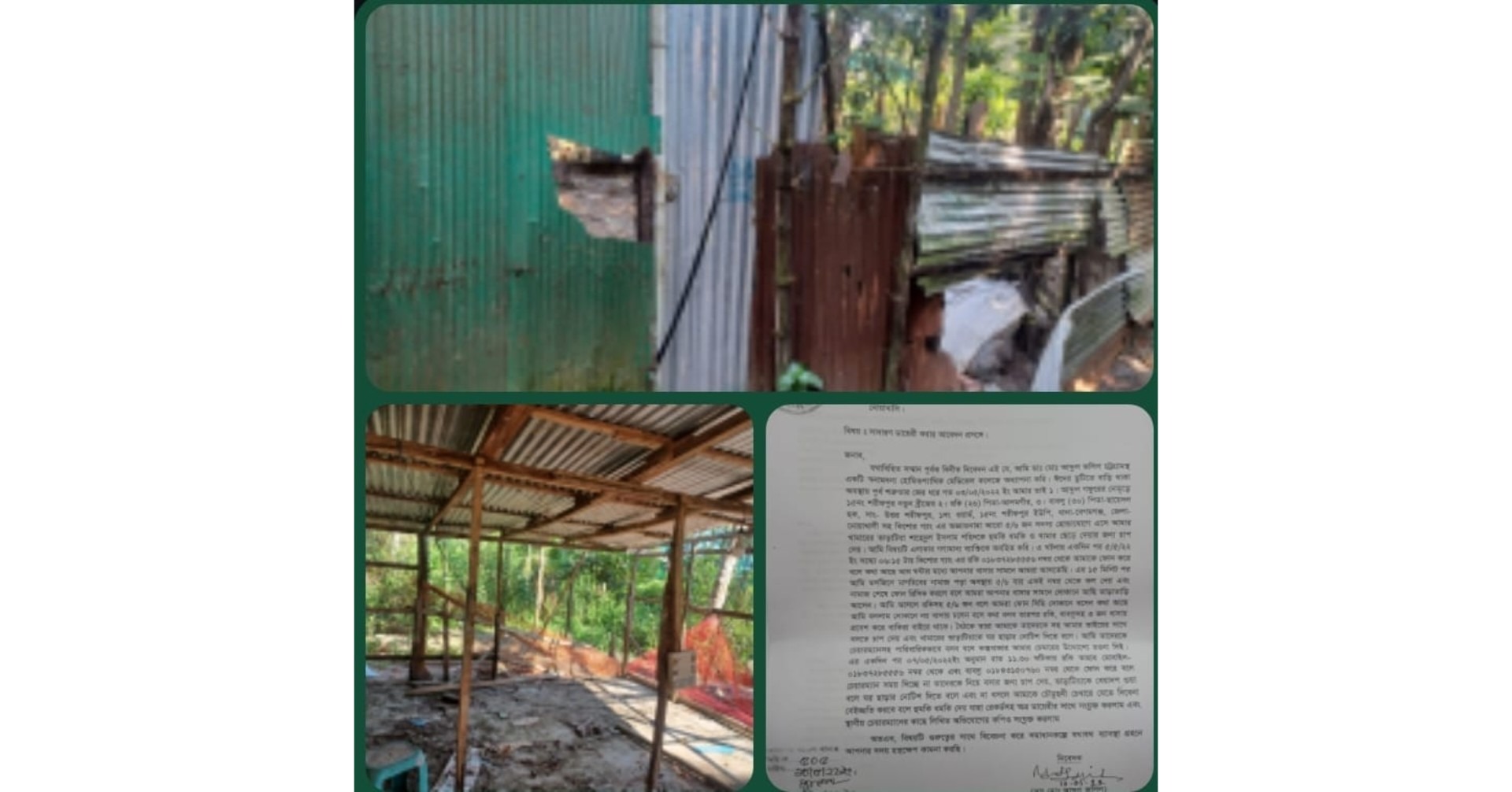 নোয়াখালীতে আপন ভাইয়ের দ্বারা সন্ত্রাসী হামলার স্বীকার রাইসা পোল্ট্রি এন্ড এগ্রো ফার্ম ও তার মালিক