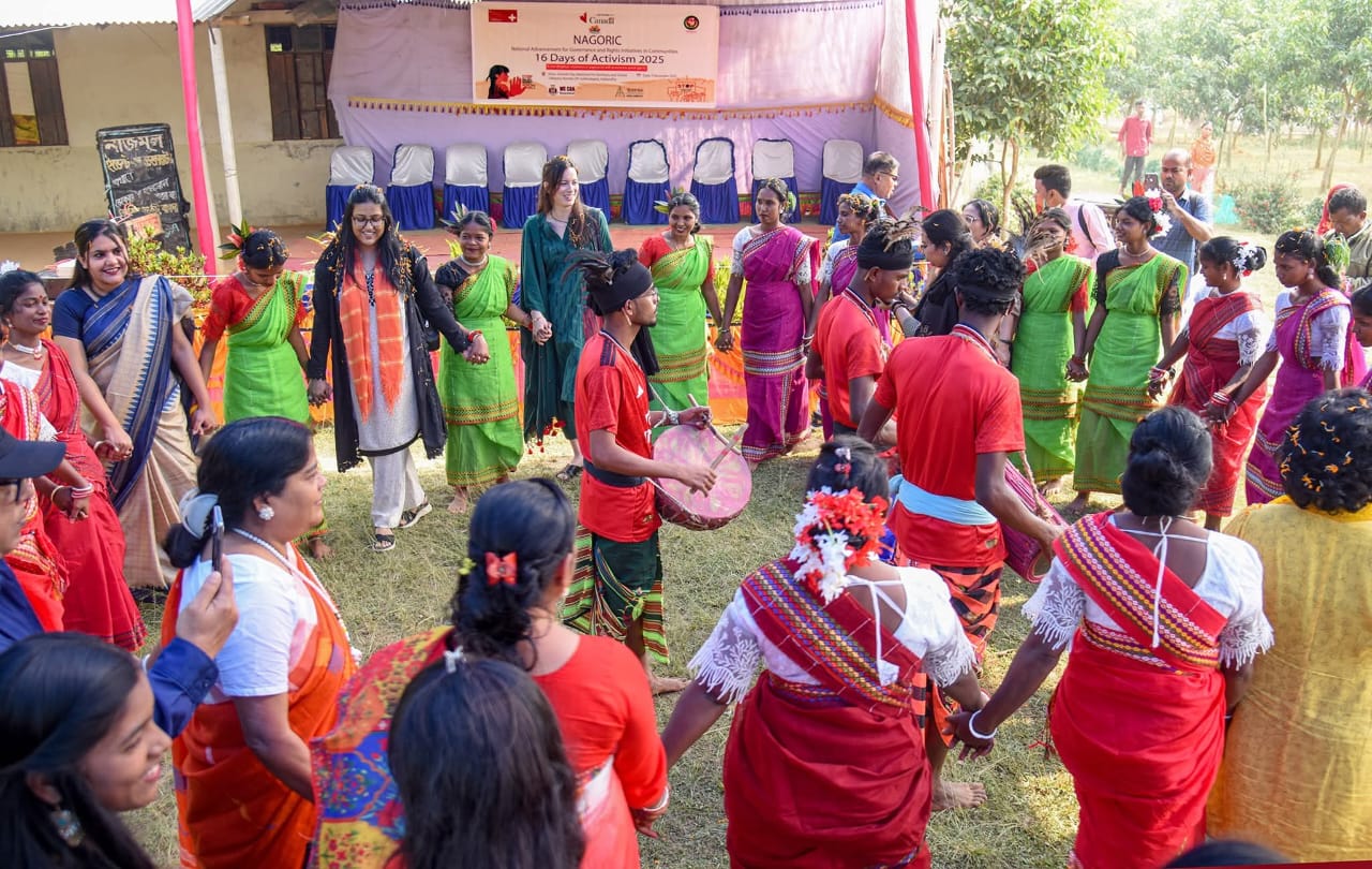 গাইবান্ধার গোবিন্দগঞ্জে নারীর বিরুদ্ধে ডিজিটাল সহিংসতা বন্ধে ক্রীড়া ও সাংস্কৃতিক উৎসব