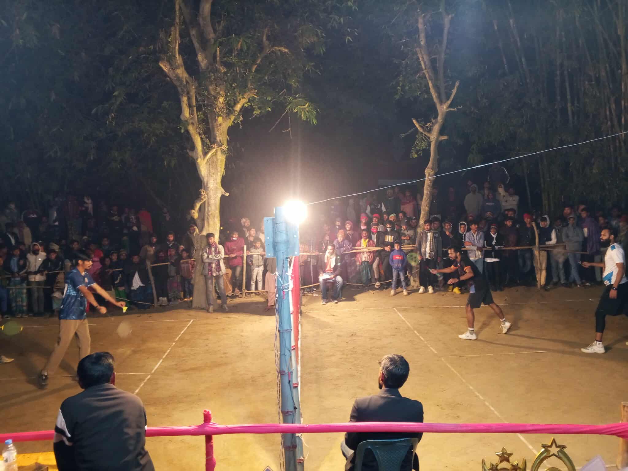ব্যাডমিন্টন খেলার ফাইনাল পর্ব অনুষ্ঠিত