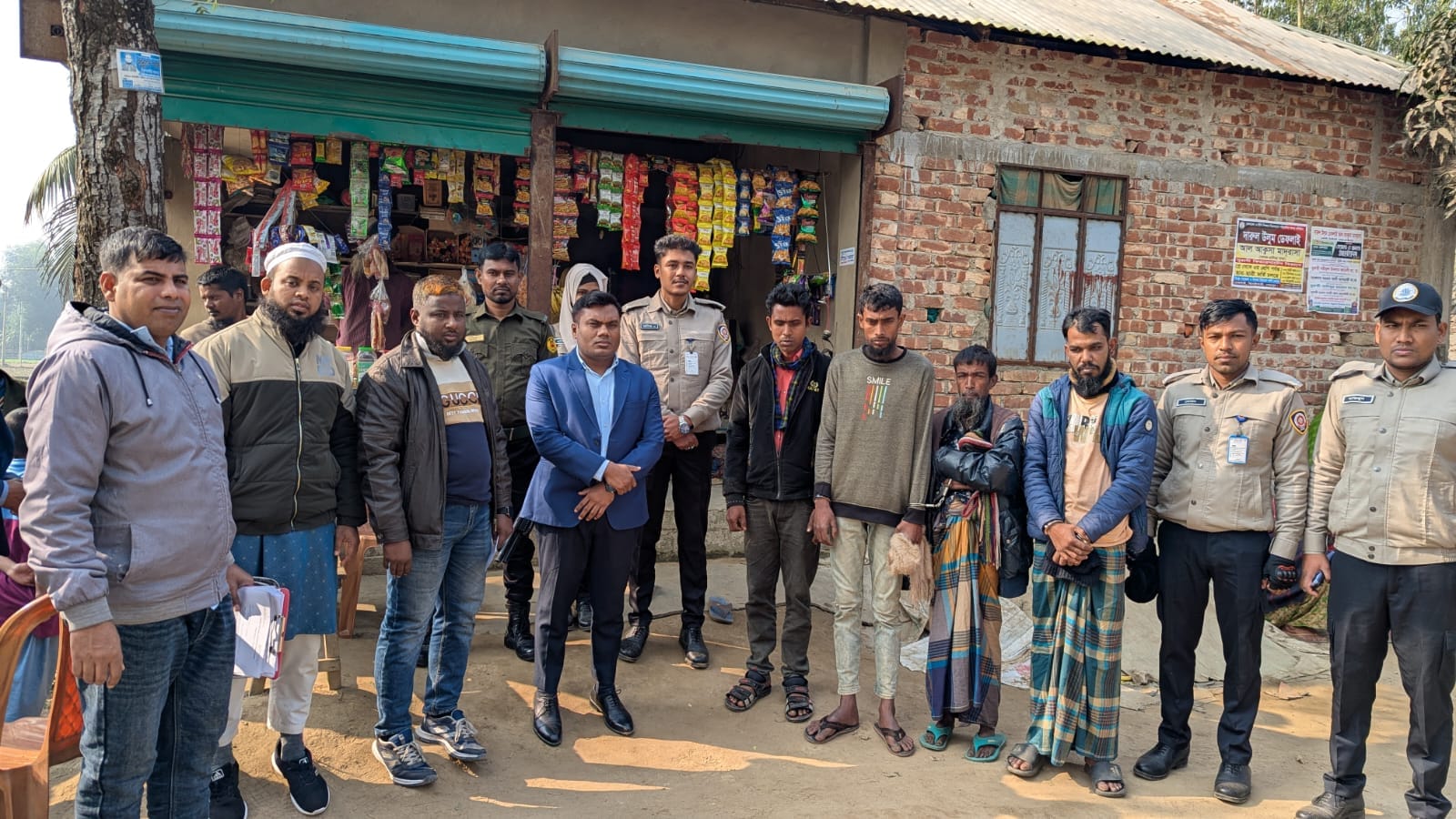 শেরপুরের ঝিনাইগাতীতে মাদক সেবন ও বিক্রির দায়ে ৪ জনের কারাদন্ড