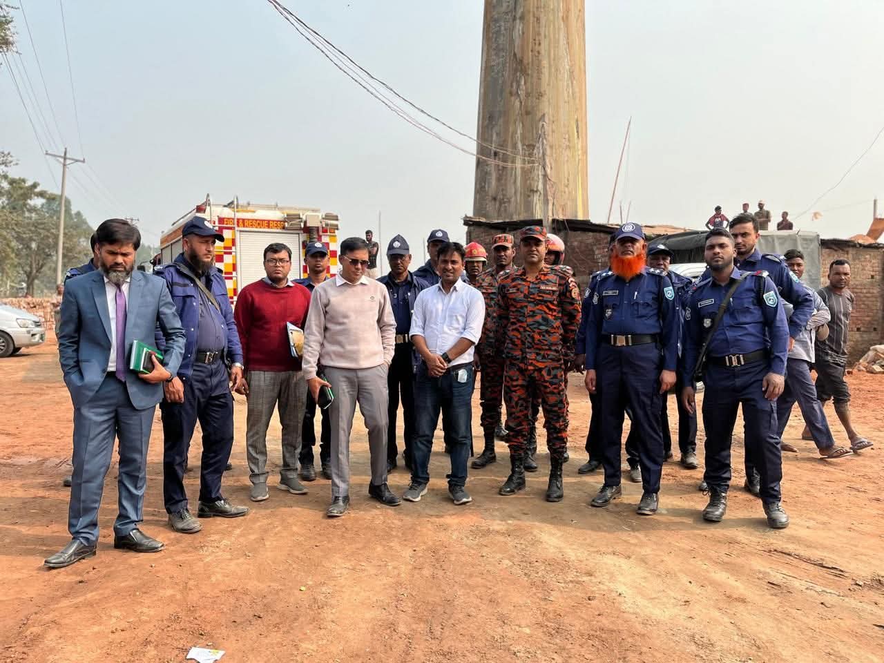 সৈয়দপুরে অবৈধ ইটভাটায় অভিযান, দুই লক্ষ টাকা জরিমানা ও কার্যক্রম বন্ধ