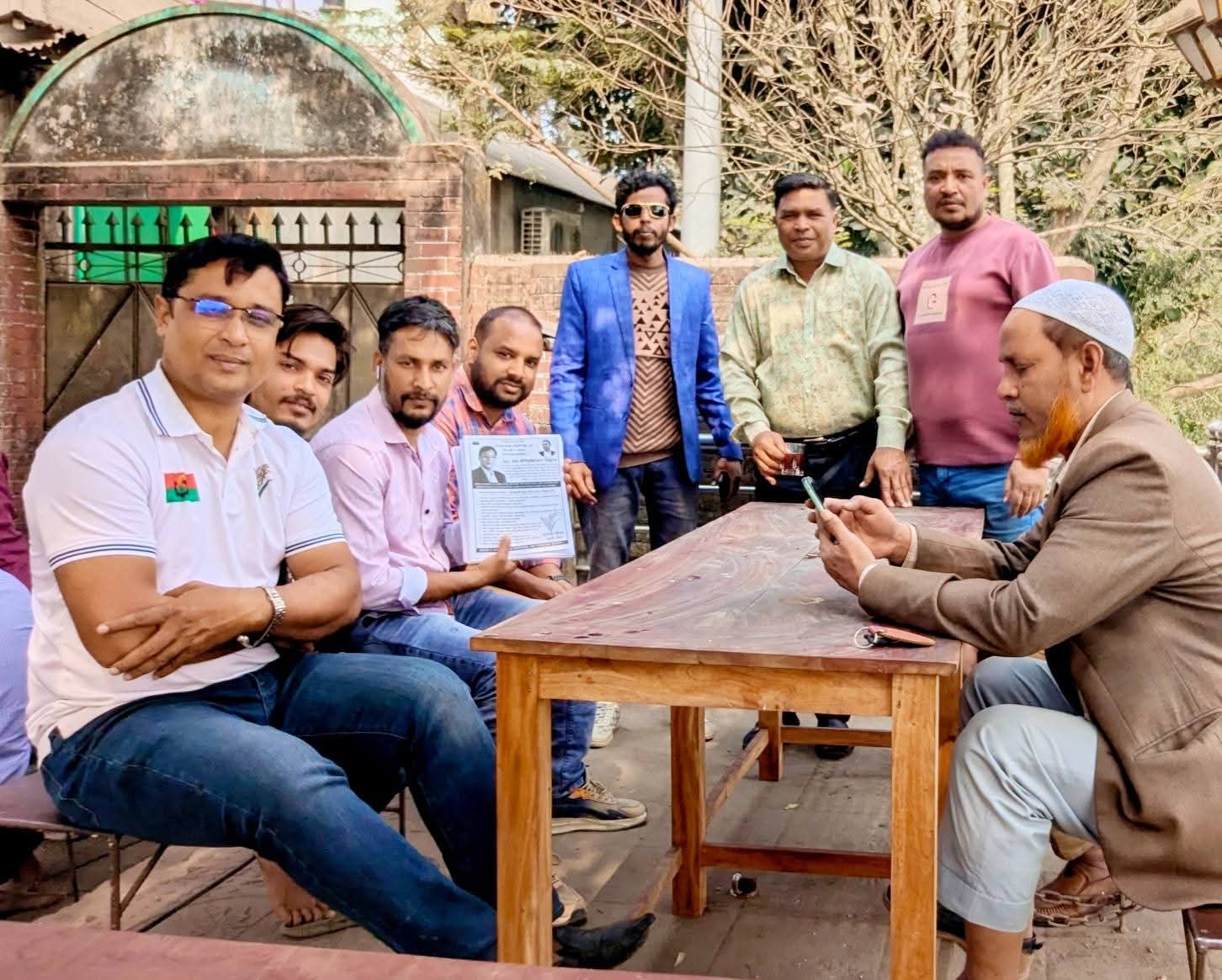দেওয়ানগঞ্জে ভোটারদের দ্বারে দ্বারে উপজেলা বিএনপি