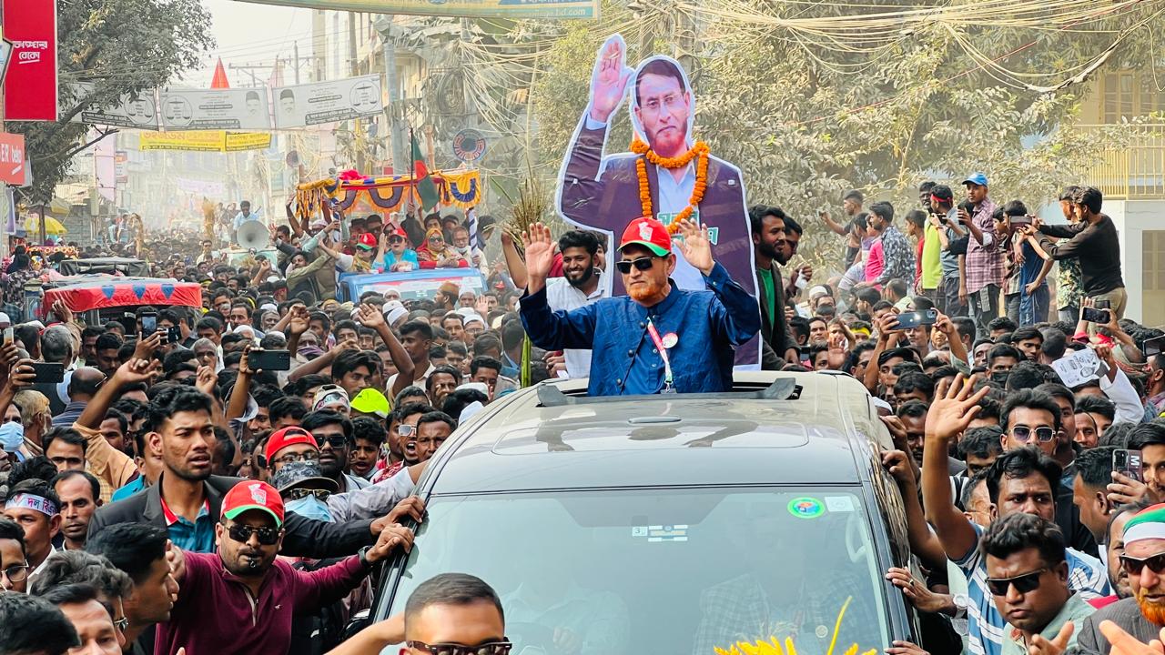 ইসলামপুরে বিএনপির বিশাল নির্বাচনী জনসভা অনুষ্ঠিত