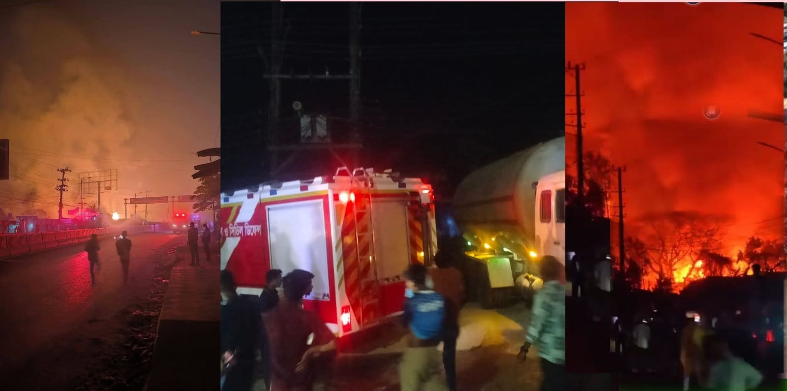কক্সবাজার কলাতলীতে গ্যাস পাম্পে বিস্ফোরণ, আগুন নিয়ন্ত্রণে চেষ্টা চলছে