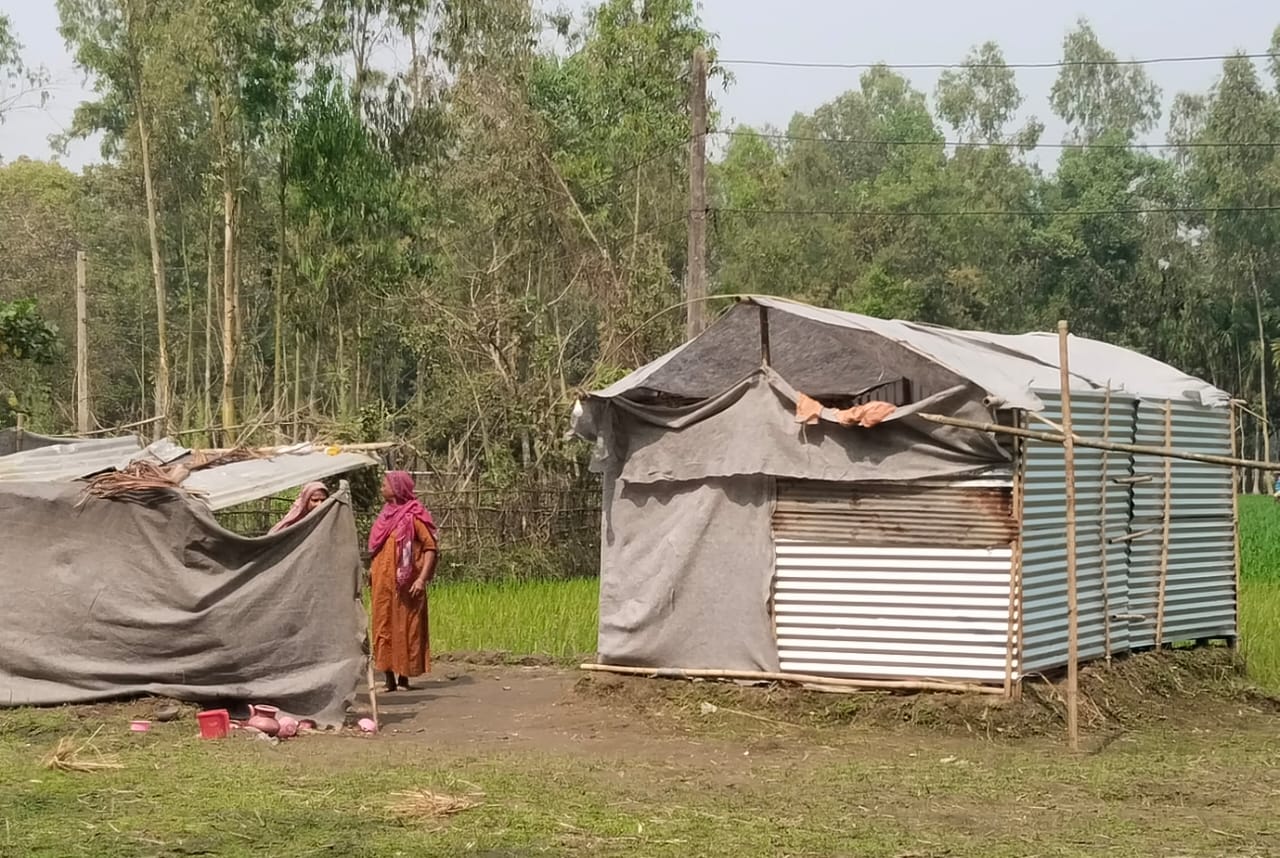ঝিনাইগাতীর লয়খা গ্রামে জমি সংক্রান্ত বিরোধে সংঘর্ষ,ইউপি সদস্যসহ আহত কয়েকজন