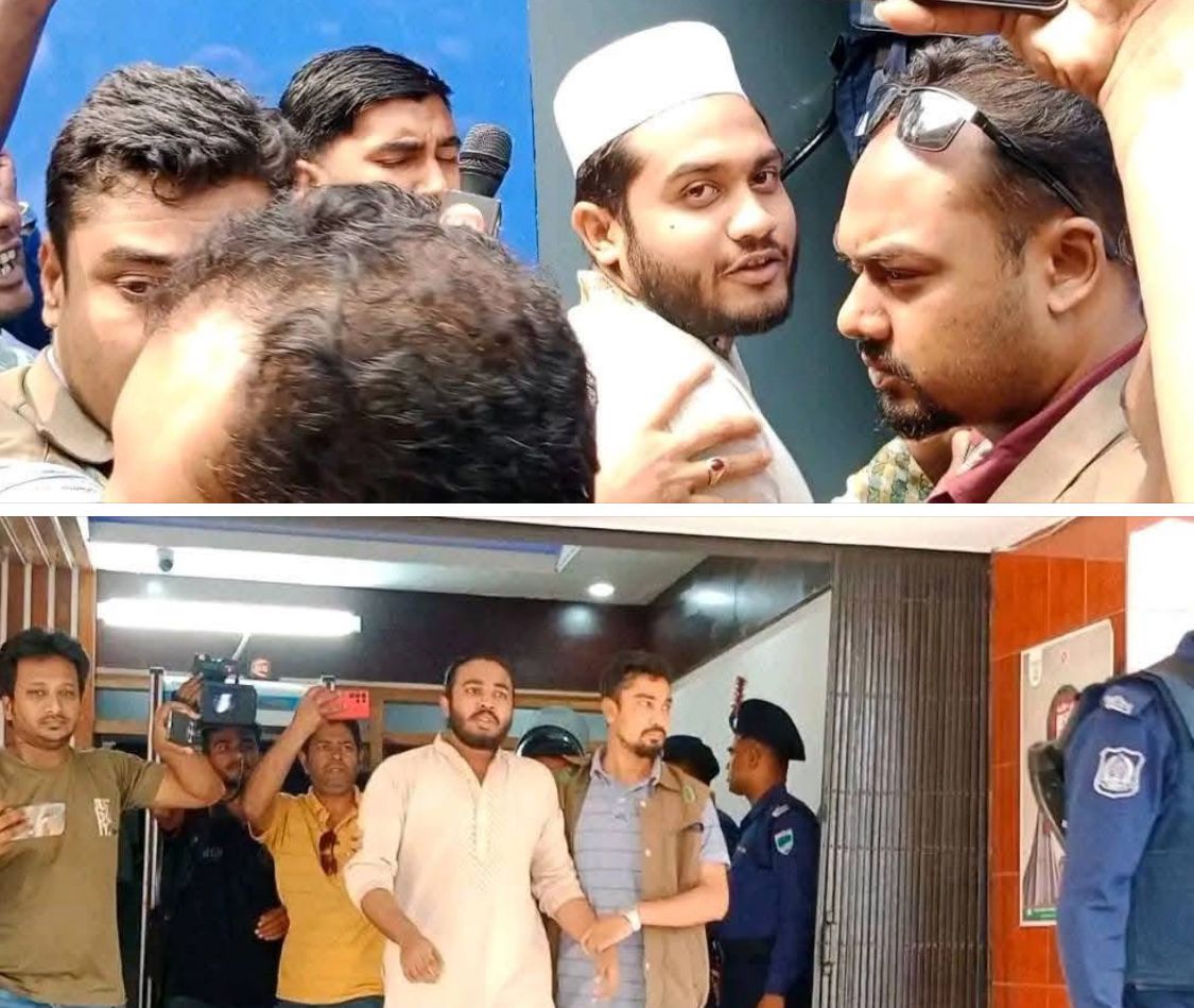 ঝিনাইদহে বাসে আগুন ও পাম্প ভাঙচুর: ৭ বৈষম্য বিরোধী ছাত্রনেতা আটক