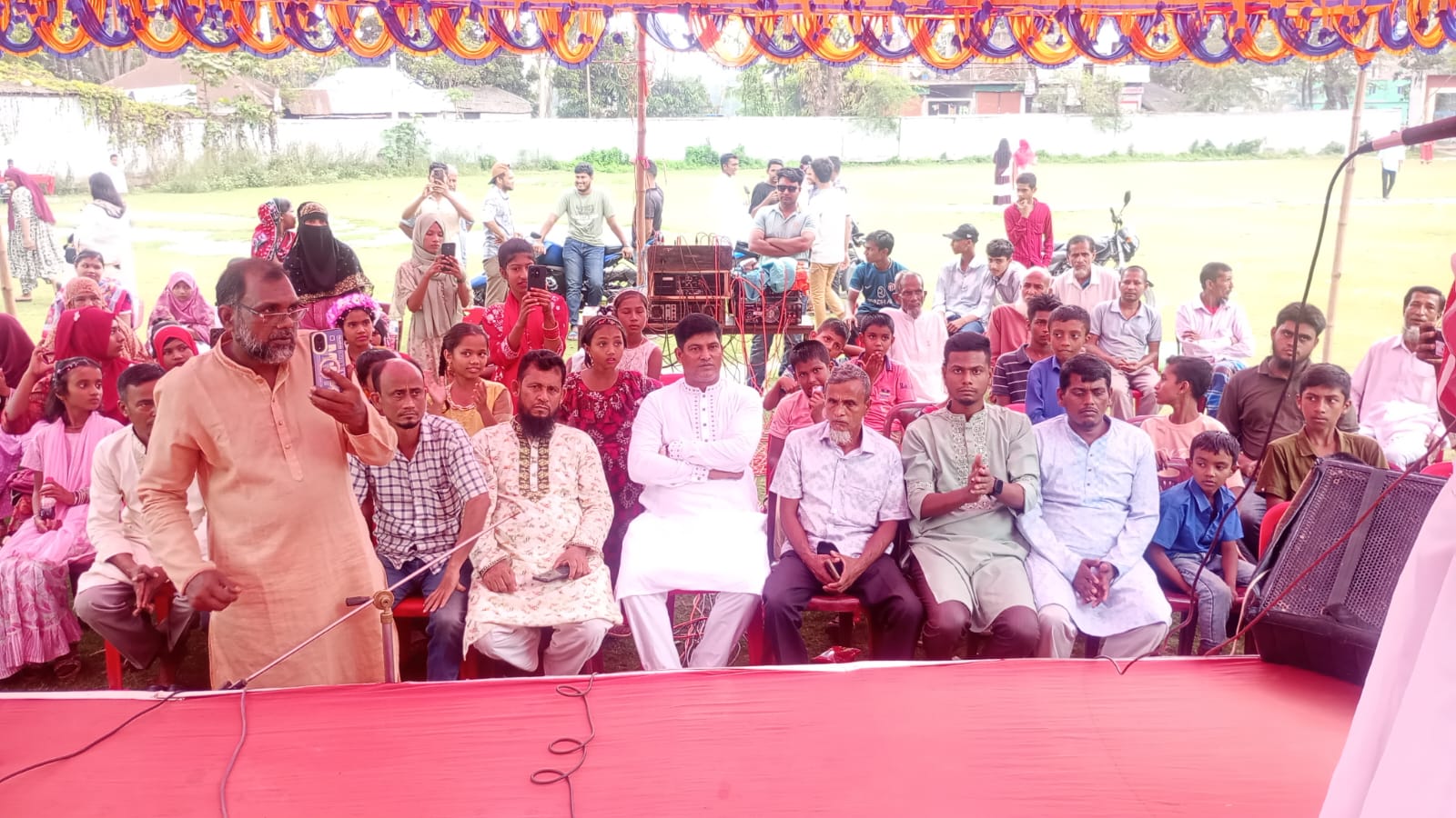 বাহাদুরপুর সাংস্কৃতিক সংঘের আয়োজনে বর্ণাঢ্য নববর্ষ বরণ অনুষ্ঠান অনুষ্ঠিত