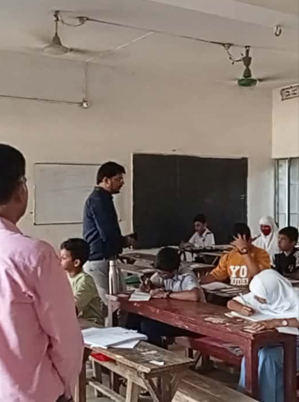 নাগরপুরে প্রাথমিক বৃত্তি পরীক্ষা অনুষ্ঠিত: কেন্দ্র পরিদর্শনে ইউএনও