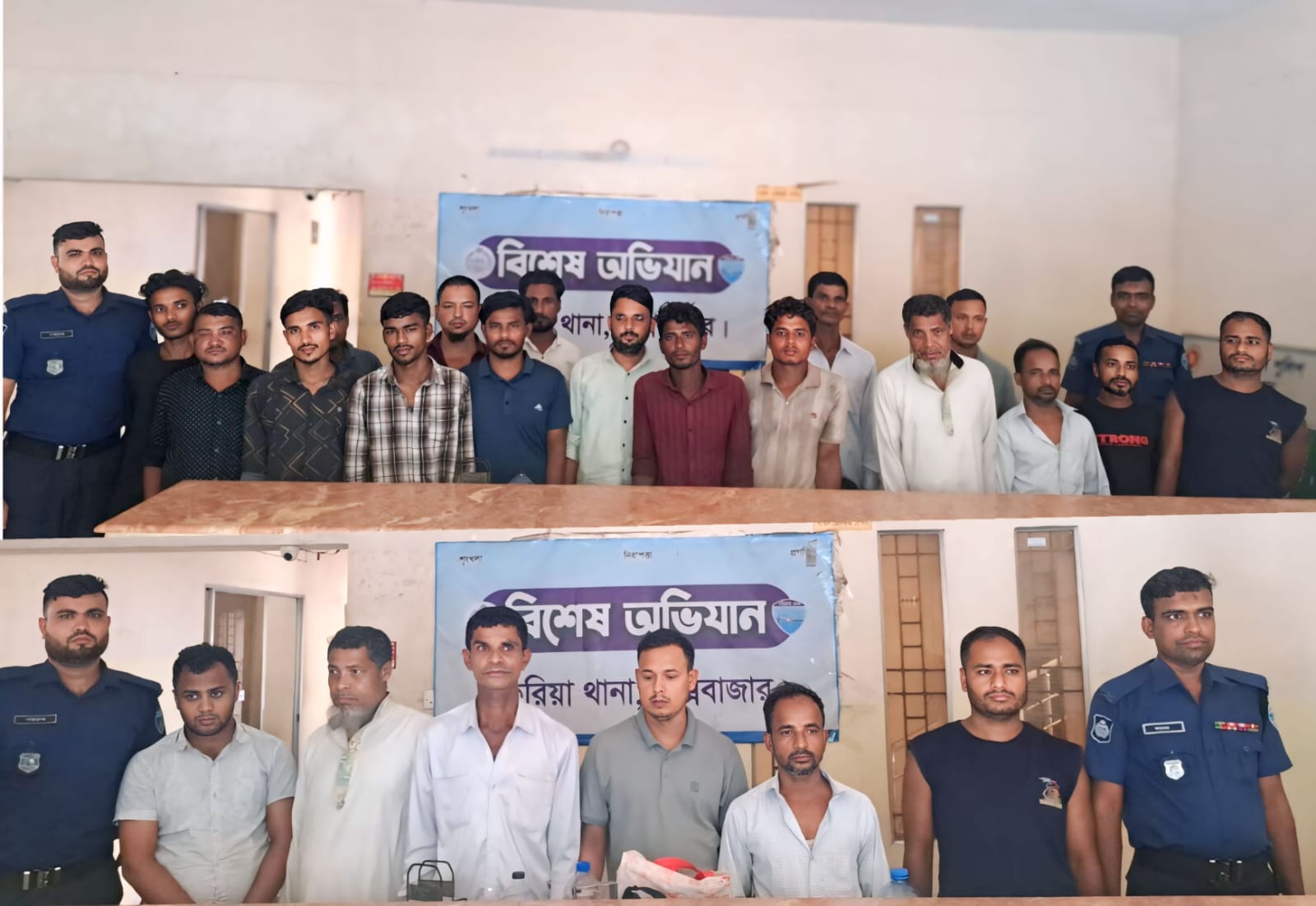 চকরিয়ায় পুলিশের বিশেষ অভিযান: ২৪ ঘণ্টায় ১৯ আসামি গ্রেফতার