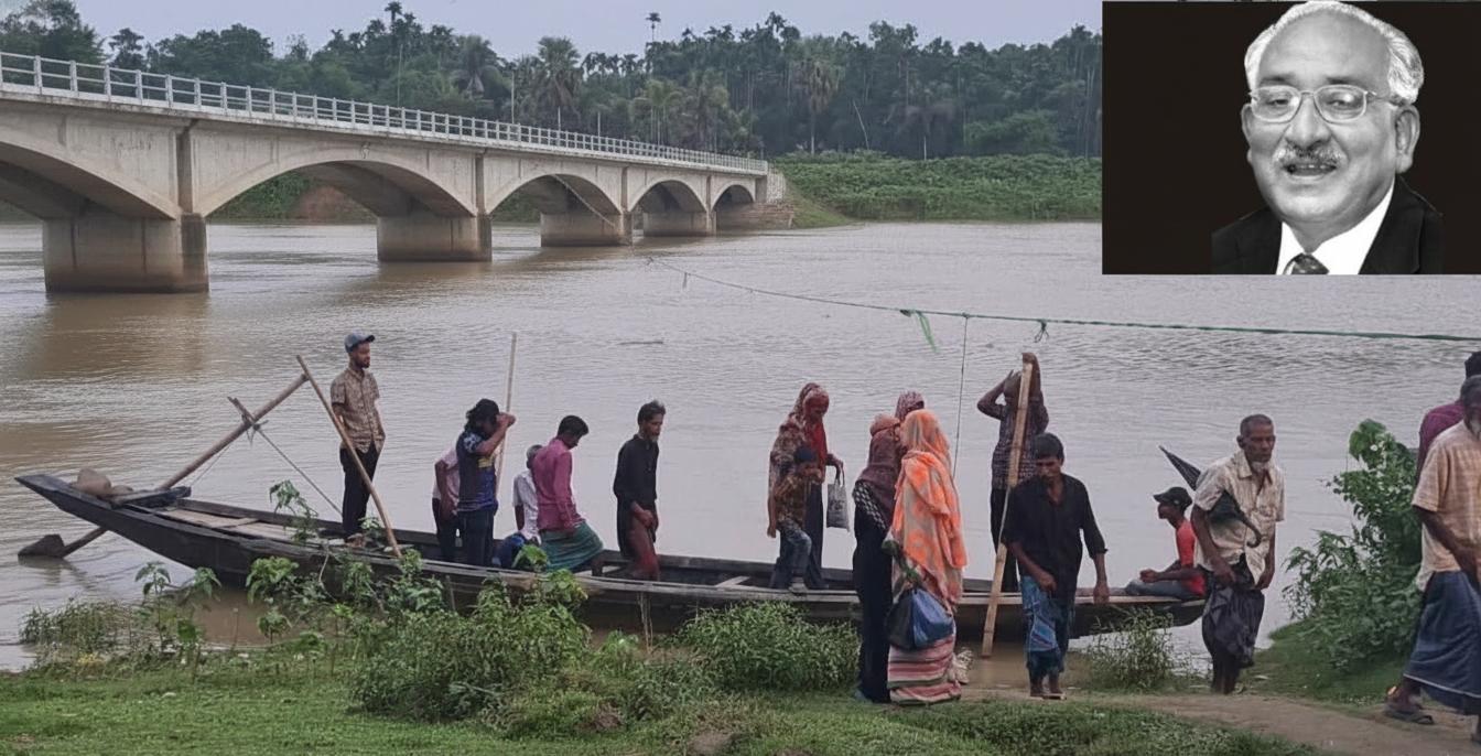 ঝুঁকির সাঁকো, মৃত্যুর নদী—মনু পারাপারে এখনও রশিটানা নৌকার ভরসা, সেতুর দাবিতে ক্ষোভে ফুঁসছে জনপদ