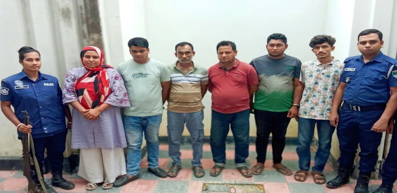শৈলকুপায় নিষিদ্ধ ছাত্রলীগের সাংগঠনিক কর্মকাণ্ডের অভিযোগ, আটক ৬ জন আদালতে