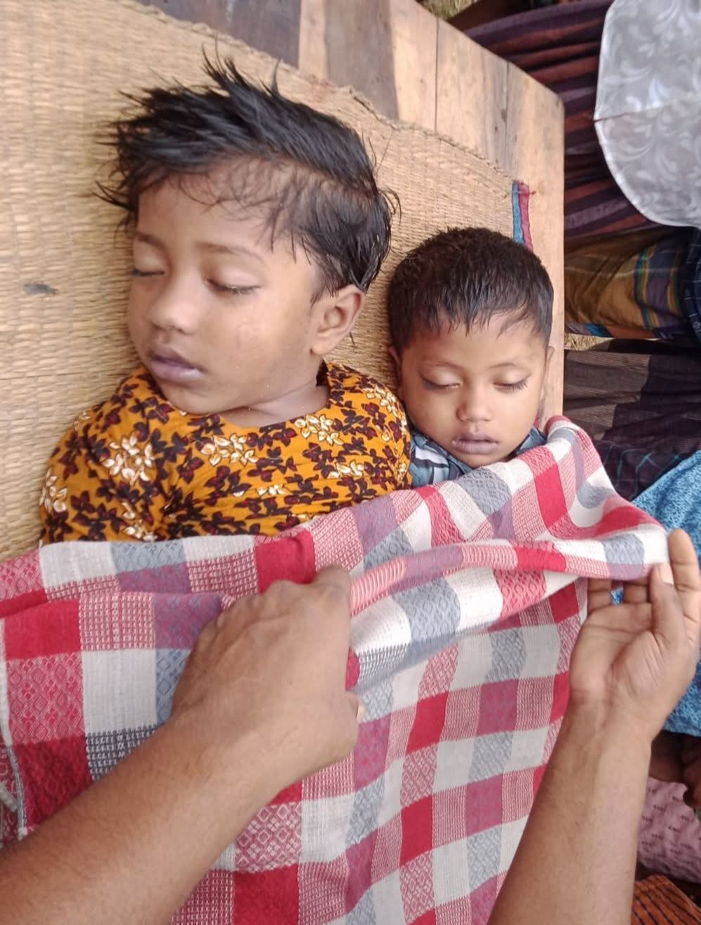 দিনাজপুরের ফুলবাড়ীতে পানিতে ডুবে ভাই বোনের মৃত্যু