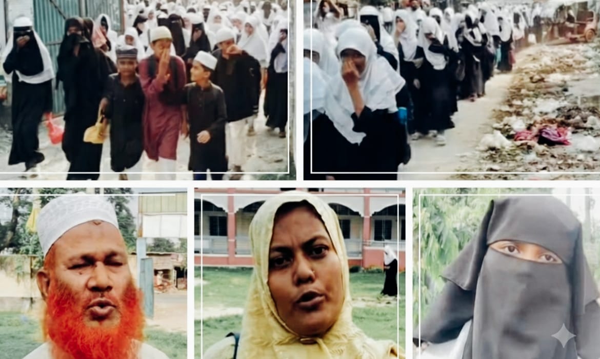 দিনাজপুরে আলিম মাদ্রাসার সামনে-দুর্গন্ধ-ব্যবস্থা গ্রহণে- জেলা প্রশাসকের দৃষ্টি-আকর্ষণ