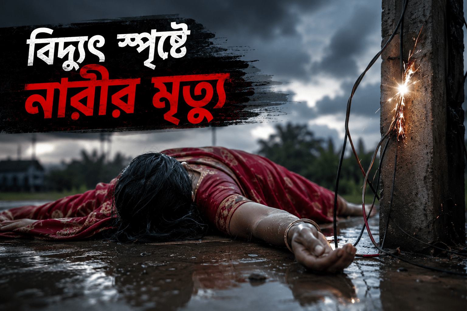 বকশীগঞ্জে বিদ্যুৎস্পৃষ্ট হয়ে বৃদ্ধার মৃত্যু