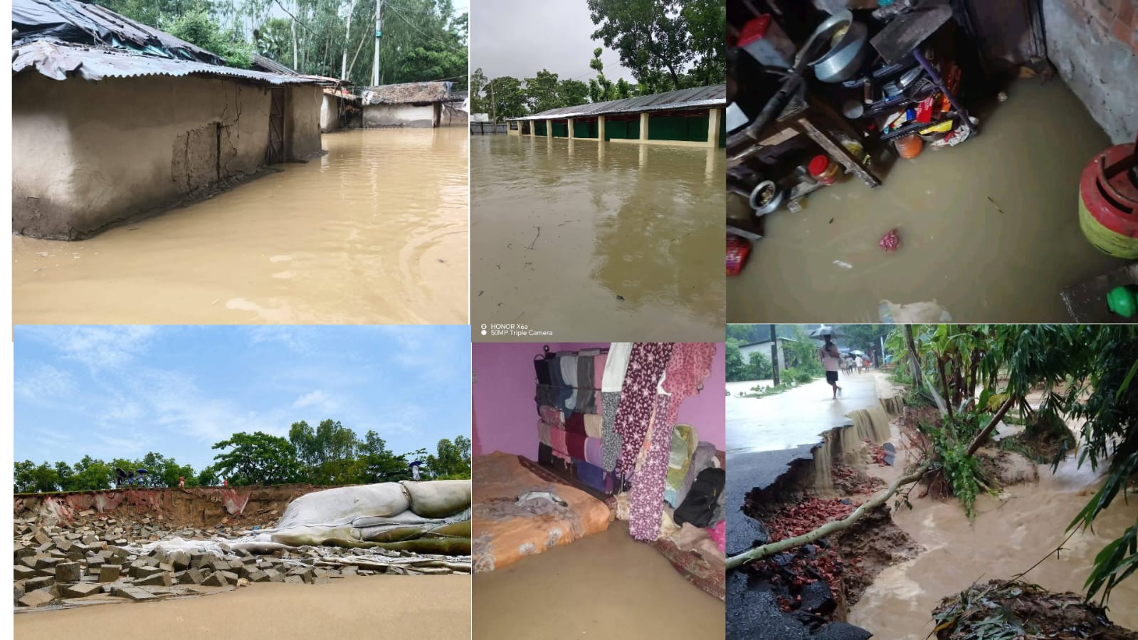 বাঁশখালীতে বন্যা পরিস্থিতির চরম অবনতি, লক্ষাধিক মানুষ পানিবন্দি, যোগাযোগ বিচ্ছিন্ন